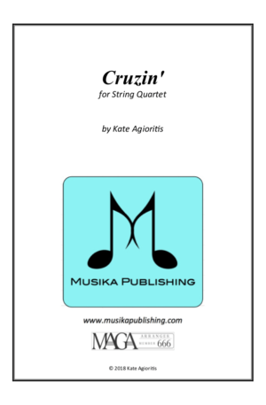 Cruzin’ – for Young String Quartet