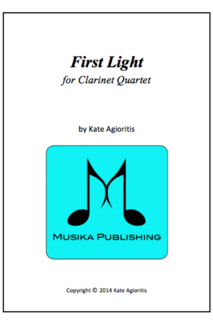 First Light – for Clarinet Quartet
