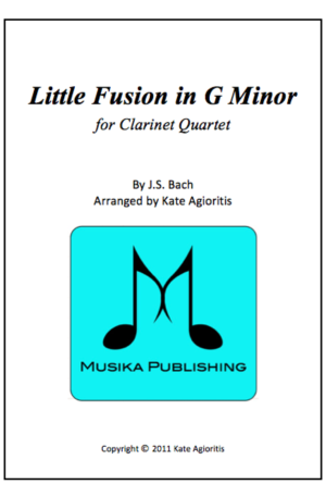 Little Fusion in G Minor – Clarinet Quartet