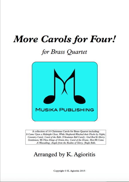 More Carols for Four - Brass Quartet