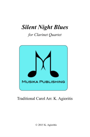 Silent Night Blues – Clarinet Quartet