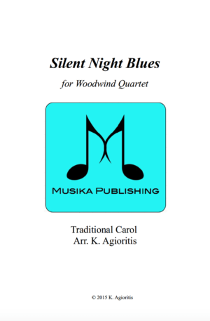 Silent Night Blues – Woodwind Quartet
