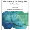 House of the Rising Sun flute quartet
