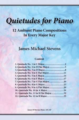 Quietudes for Piano