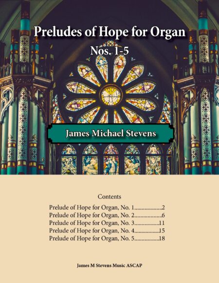 Preludes of Hope Nos. 1 5 Organ Cover scaled