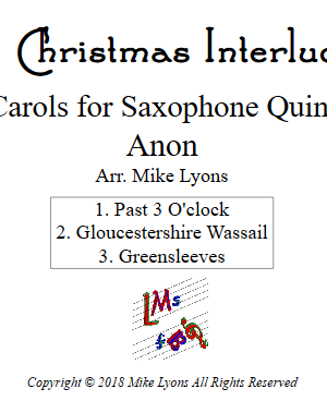 Saxophone Quintet – A Christmas Interlude