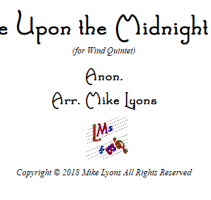 Wind Quintet – It Came Upon the Midnight Clear