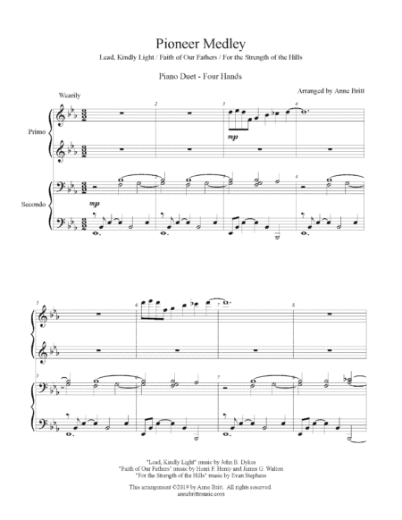 pioneermedley score Page 1