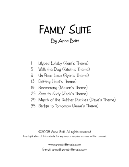 familysuite TOC