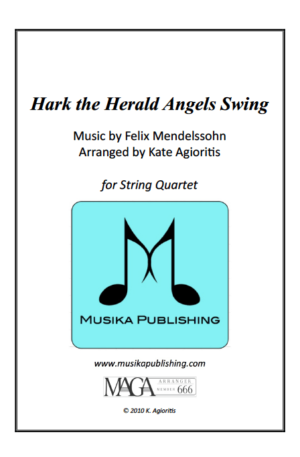 Hark the Herald Angels SWING! – for String Quartet
