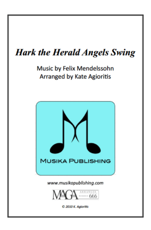 Hark the Herald Angels SWING! – for Flute Quartet