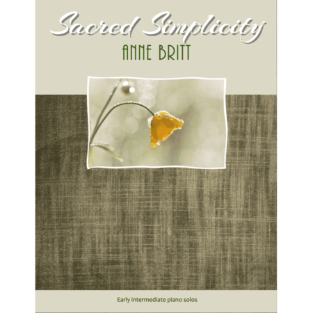 Sacred Simplicity songbook - early intermediate piano solos