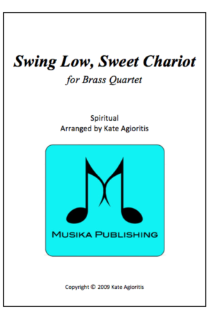 Swing Low, Sweet Chariot – Jazz Arrangement for Brass Quartet