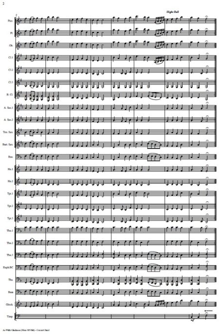 103 As With Gladness Men of Old Concert Band and Orchestra SAMPLE page 02