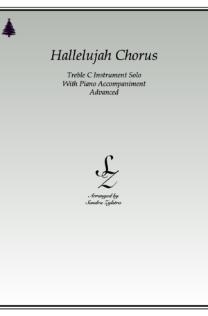 Hallelujah Chorus -Treble C Instrument Solo