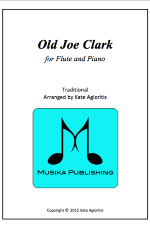 Old Joe Clark – Jazz Arrangement for Flute and Piano