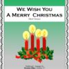467 FC We Wish You A Merry Christmas Short Version Concert Band and Orchestra