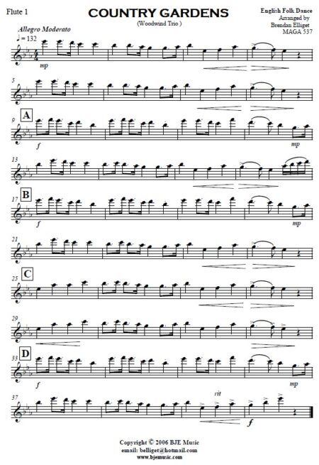 083 Country Gardens Woodwind Trio SAMPLE page 02