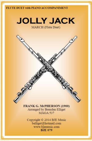 Jolly Jack March – Flute Duet and Piano