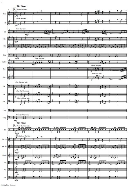 287 Feeling Fine Orchestra SAMPLE page 02