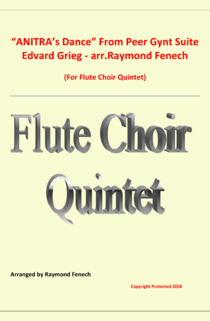 Anitra’s Dance – Edvrd Grieg – Flute Choir Quintet