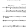 Fur Elise (Jazz Arrangement) - for A/T Saxophone Duet - Image 2