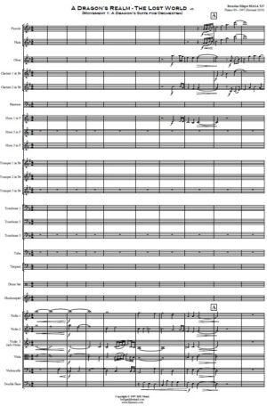 A Dragon’s Suite for Orchestra – All 3 movements