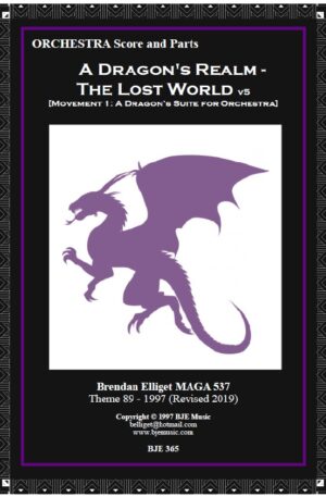 A Dragon’s Realm – The Lost World (Mov.1) – Orchestra