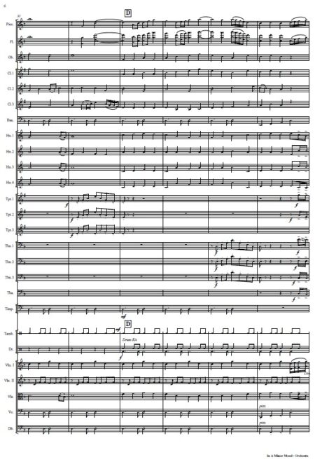 382 In A Minor Mood Orchestra SAMPLE page 06