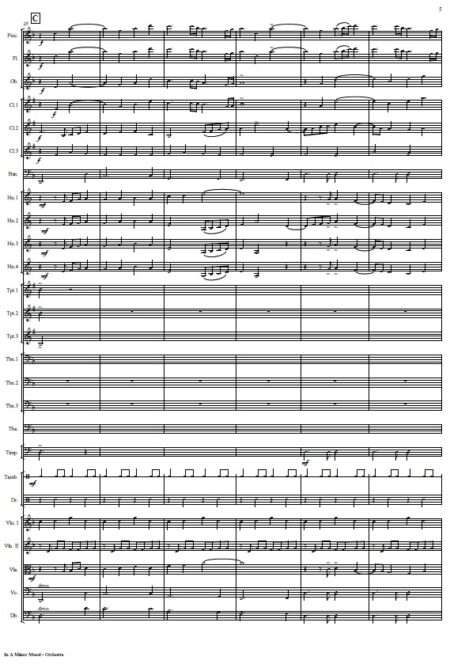 382 In A Minor Mood Orchestra SAMPLE page 05