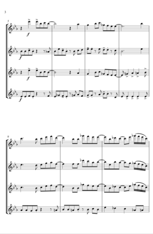 Joy to the (Rockin’) World – Rock Carol for Flute Quartet