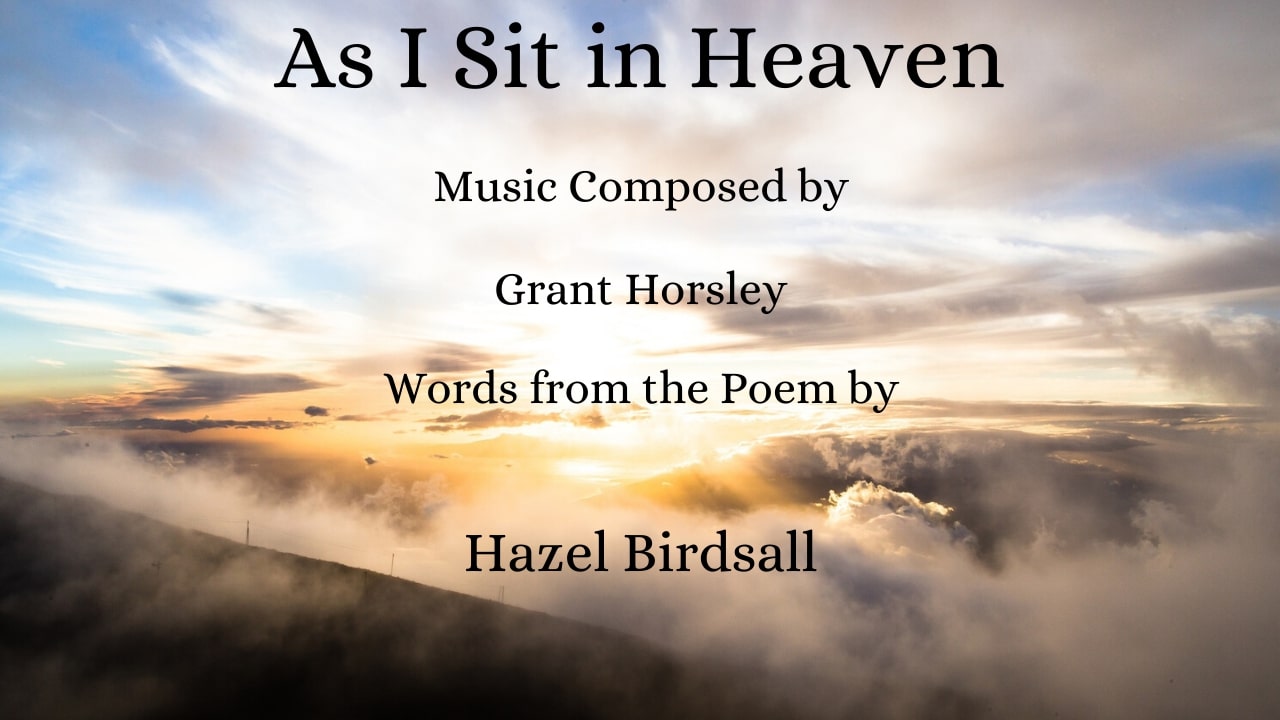 As I Sit In Heaven Piano And Solo Voice Sheet Music Marketplace