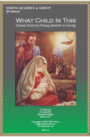 What Child Is This (Green Sleeves) – String Quartet or Group