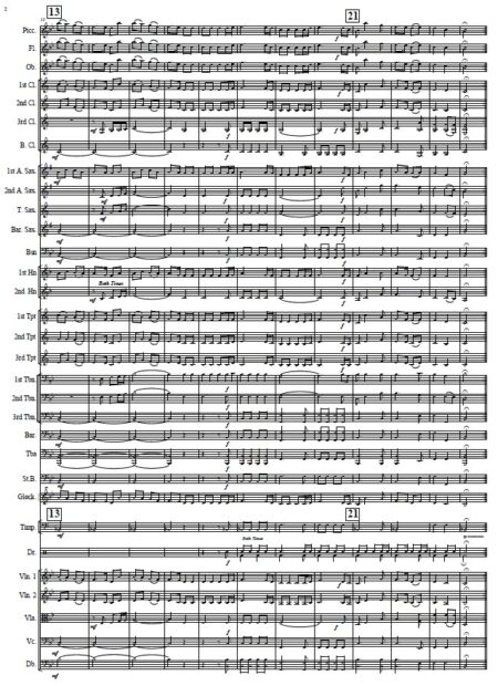 273 Joy to the World Concert Band Orchestra SAMPLE page 02