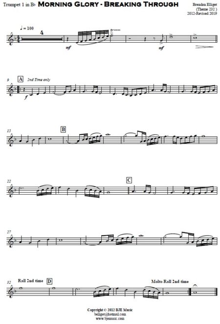 360 Morning Glory Breaking Through Orchestra SAMPLE page 05