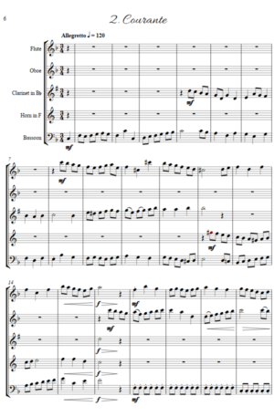 Wind Quintet – Courtly Dances