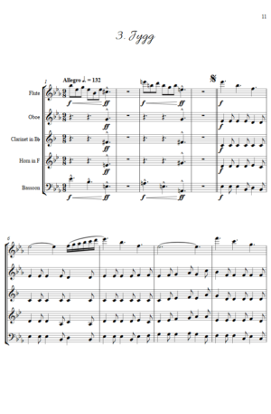 Wind Quintet – Courtly Dances