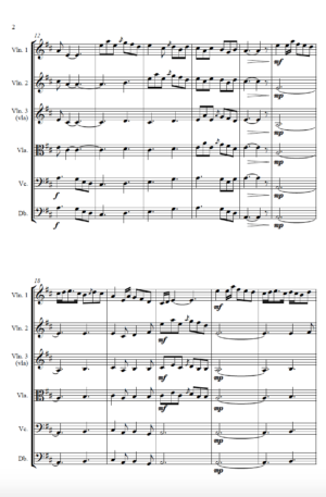 Celtic Lament – for String Quartet or String Orchestra