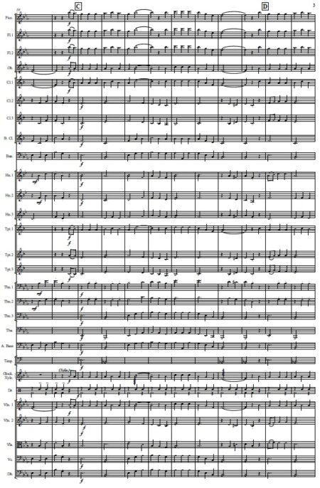 261 Australian Folksong Medley No. 6 Orchestra SAMPLE page 03