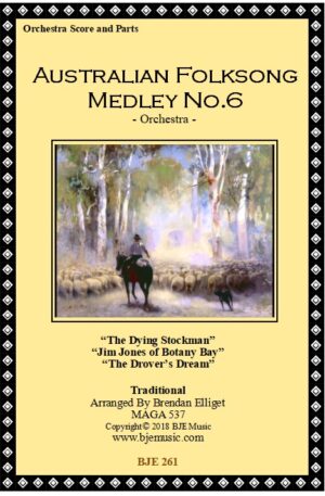 Australian Folksong Medley No. 6 – Orchestra