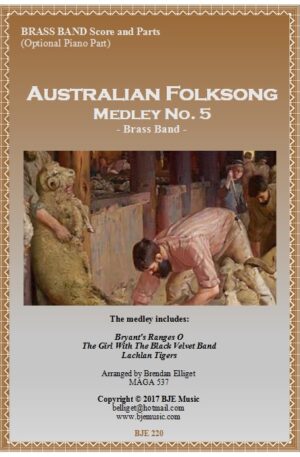 Australian Folksong Medley No. 5 – Brass Band