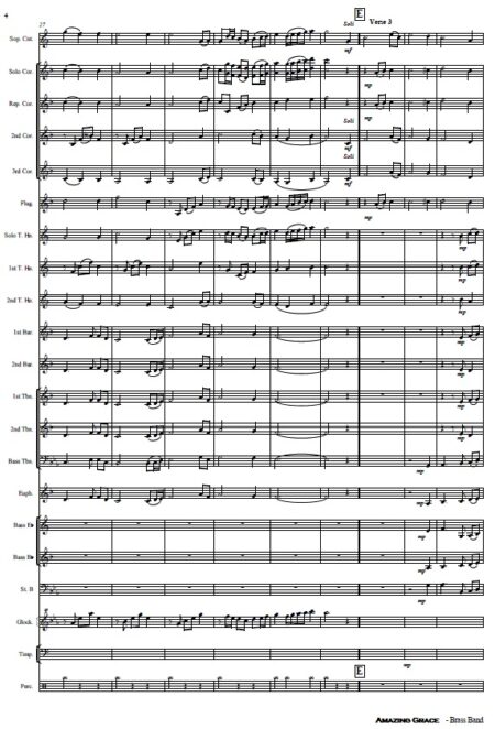 245 Amazing Grace Brass Band SAMPLE page 04