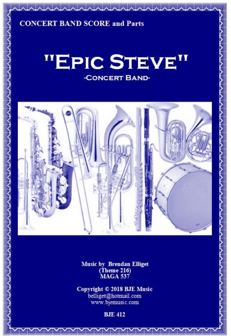 412 FC Epic Steve Theme 216 Concert Band