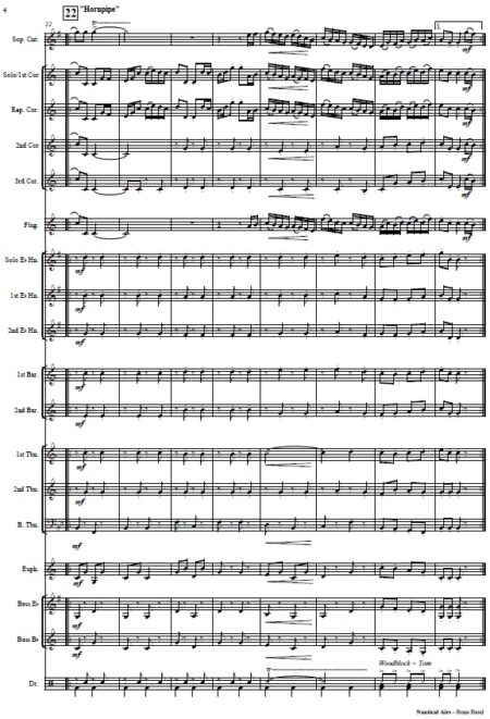 354 Nautical Airs Brass Band SAMPLE page 04