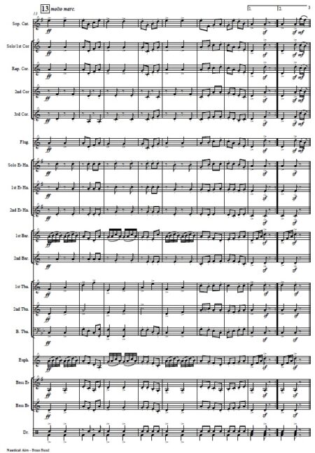 354 Nautical Airs Brass Band SAMPLE page 03