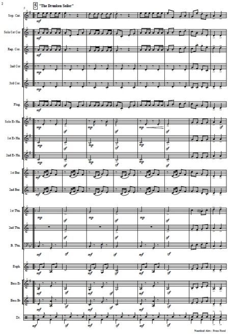 354 Nautical Airs Brass Band SAMPLE page 02