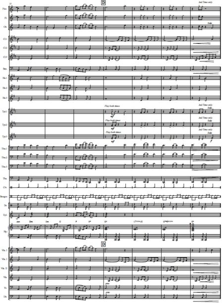 437 Before The Day Ends Concert Band SCORE page 04
