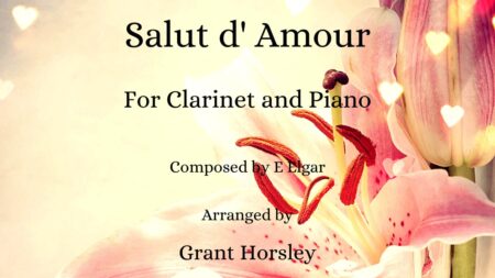 Copy of Salut d Amour clarinet