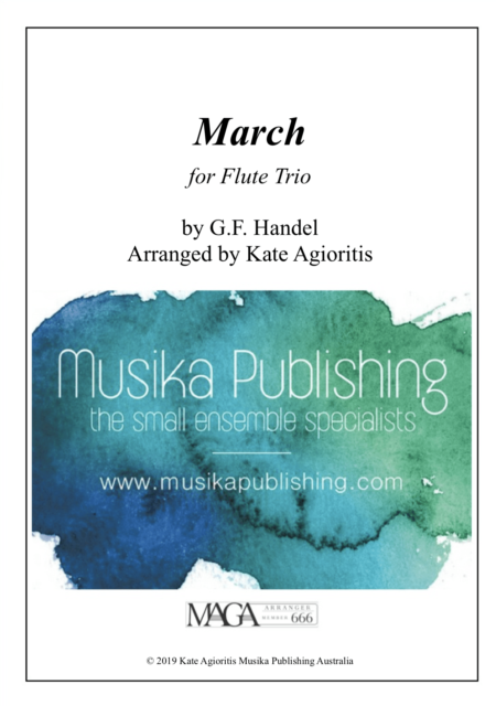 March - Handel - Flute Trio