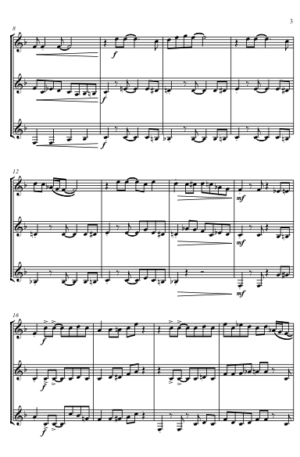 Rock Solid – for Clarinet Trio